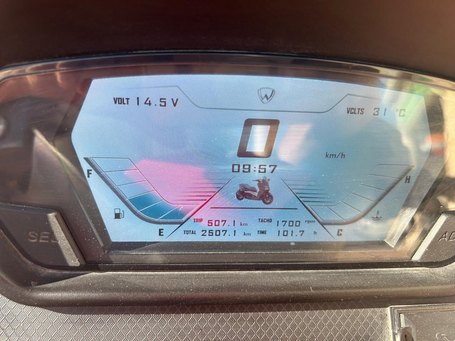 WOTTAN STORM R 125 2025 2500KM